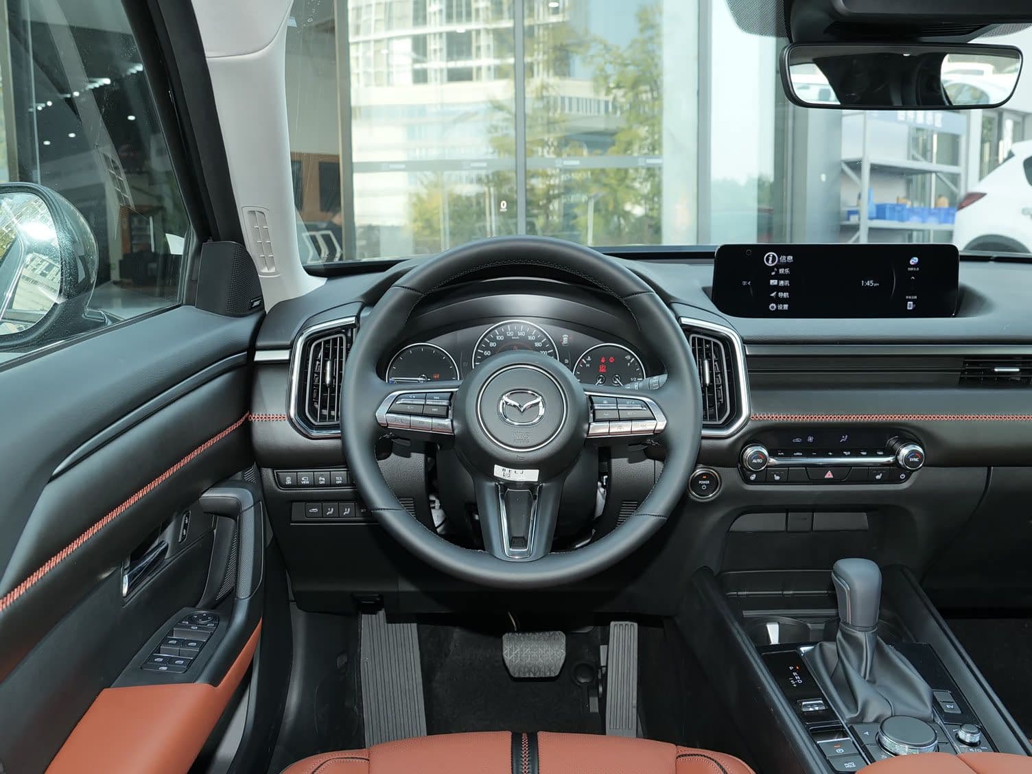2023 Mazda CX-50 Hybrid — driver cockpit